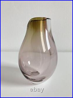 Vase Glass Design Göran Wärff for Kosta Boda Opus 2006 Limited Edition Signed