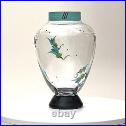 Vase Ulrica Hydman Vallien Artist collection Kosta Boda Scandinavian design