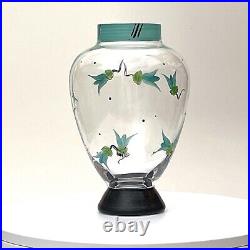 Vase Ulrica Hydman Vallien Artist collection Kosta Boda Scandinavian design