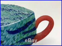 Very rare Kosta Boda teacup sculpture limited edition signed by Kjell Engman