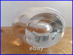 Vicke Lindstrand Crystal Vase (1904-1983) Signed Kosta Boda Woman in Bath