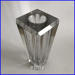 Vicke Lindstrand, For Kosta Boda Modern Glass Vase Circa 1950