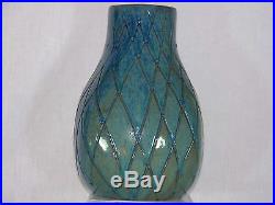 Vicke Lindstrand Listed Ceramist Artist Upsala Ekeby Sweden Stoneware Vase
