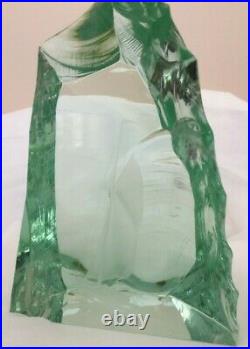 Vicke Lindstrand for Kosta Boda Art Glass Sculpture