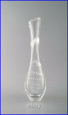 Vicke Lindstrand for Kosta Boda art glass vase. 1960's