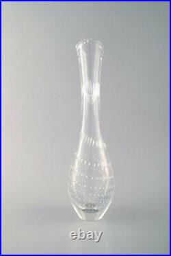 Vicke Lindstrand for Kosta Boda art glass vase. 1960's