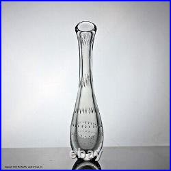 Vicke Lindstrand for Kosta, clear controlled bubble vase