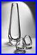 Vicke Lindtrand Kosta Boda Vase Set Contour Art Design Glass, 1950, H3-11