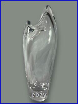 Vintage 1958 Kosta LH 1304 Vicke Lindestrand Glass Fish Vase Swedish Mid-Century