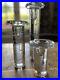 Vintage KOSTA BODA Glass Candlesticks X 3 By Kjell Engman Made In Sweden