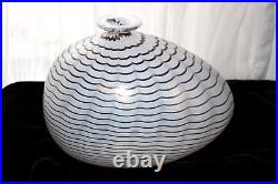 Vintage KOSTA BODA Sweden BERTIL VALLIEN Signed APHRODITE Art Glass Vase