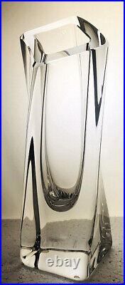 Vintage Kosta Boda 9 SAILS Vase by Göran Wärff #48923 EXCELLENT COND, FREE SHIP