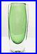 Vintage Kosta Boda Art Glass Green Cased Vase Signed V Lindstrand 46077 9.25