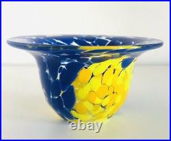 Vintage Kosta Boda Art Glass Miniature Vase/Bowl Ulrica Hydman Vallien Signed