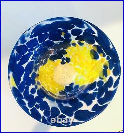 Vintage Kosta Boda Art Glass Miniature Vase/Bowl Ulrica Hydman Vallien Signed