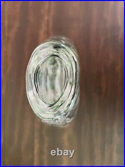 Vintage Kosta Boda Art Glass Seaweed Fish Vase Vicke Lindstrand LG 349 Sweden