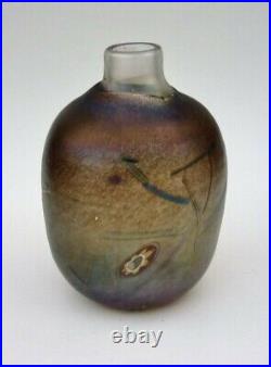 Vintage Kosta Boda Bertil Vallien Art Glass Tornado Vase