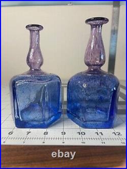 Vintage Kosta Boda Glass Art Vases/Bottles Artist Signed