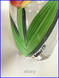 Vintage Kosta Boda Glass Tulip Candle Holder/Votive by Ulrica Hydman-Vallien