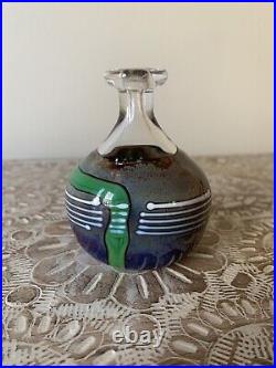 Vintage Kosta Boda Glass Vase Vallien and Ehrner