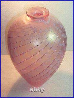 Vintage Kosta Boda Opalescent Vase Bertil Vallien