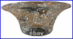 Vintage MCM Kosta Signed Warff Art Glass bowl Sweden 56129