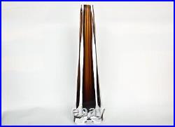 Vintage MCM Swedish Kosta Boda VICKE LINDSTRAND Sommerso Art Glass Vase