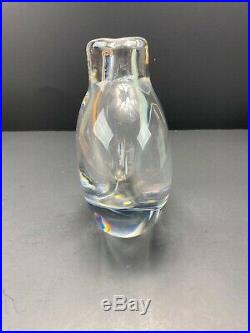 Vintage Rare Early KOSTA BODA Scandinavian Art Glass 47803 GORAN WARFF Bud Vase