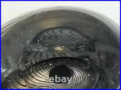 Vintage Swedish Kosta Boda Signed Vicke Lindstrand Art Solifleur Glass Vase 8