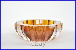 Vintage Swedish Unique Kosta Boda VICKE LINDSTRAND Unik Art Glass Bowl