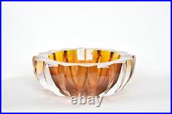 Vintage Swedish Unique Kosta Boda VICKE LINDSTRAND Unik Art Glass Bowl