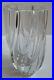 Vintage Twisted Art Glass Vase by Anna Ehrner for Kosta Boda 1980s Signed/Etched