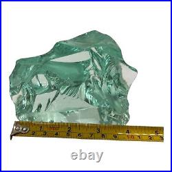 Vintage Vicke Lindstrand Kosta Boda Art Glass Iceberg Polar Bears Sculpture