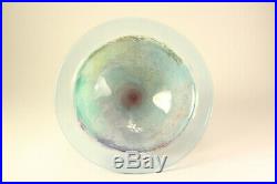 Vtg Kosta Boda Art Glass Bowl Kjell Engman Can-Can Compote 9 Bowl 59146 Signed
